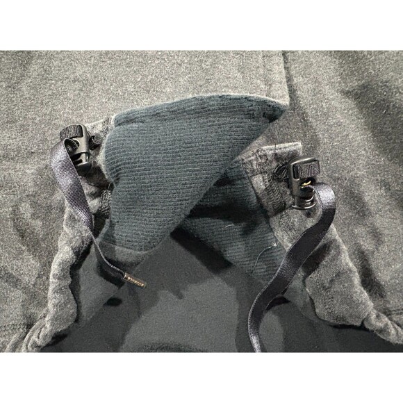 Lululemon Gratitude Wrap Jacket Womens Gray Snap Up Sweater Grunge Punk Sz 4 - Picture 3 of 14